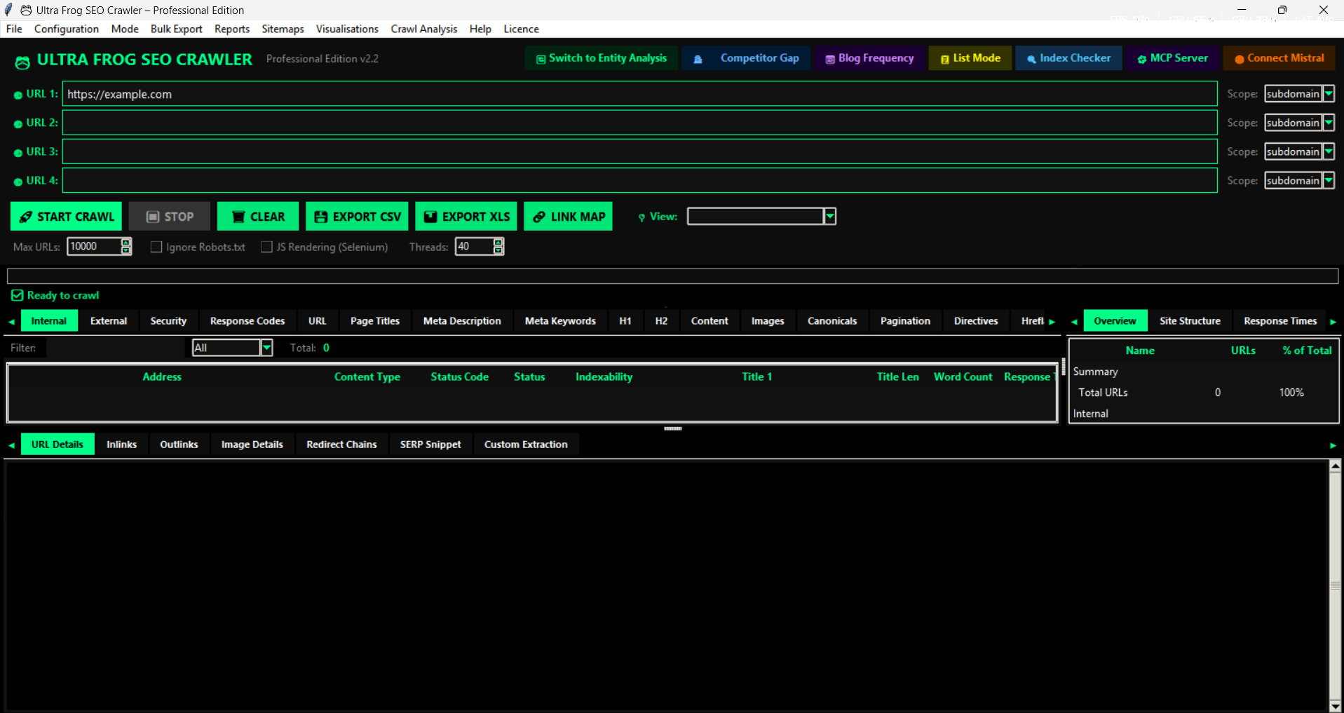 Building Ultra Frog: My Journey Creating an AI-Powered Screaming Frog Alternative